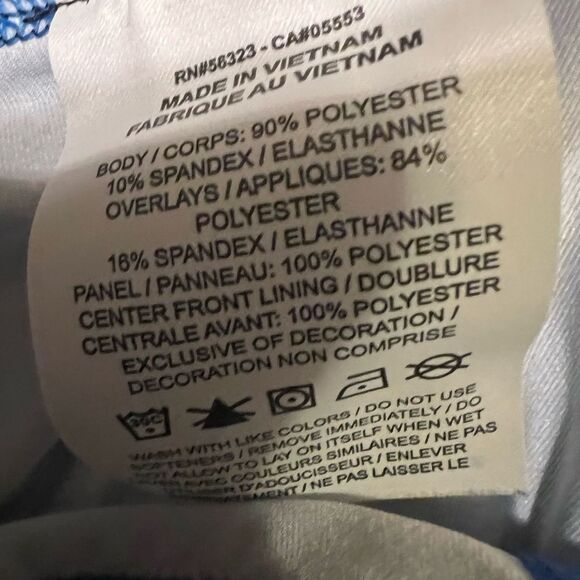 Nike Pro Dri-Fit Youth Blue  Training Pants Youth Size S - Picture 7 of 8